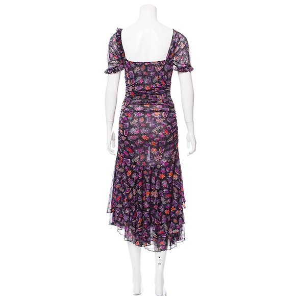 Diane Von Furstenberg Silk Queenie Dress - Picture 3 of 3